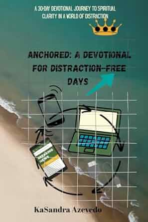 image of ocean and beach on front of devotional