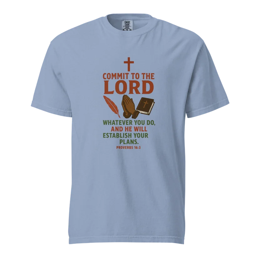 Christian Tee Tshirt with Scripture